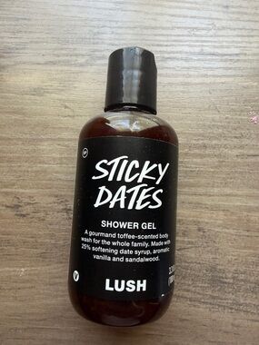 New Lush Sticky Dates Shower Gel